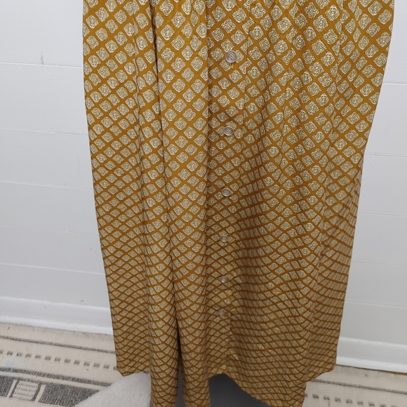 Vintage 60's button down dress size M - Picture 6 of 12